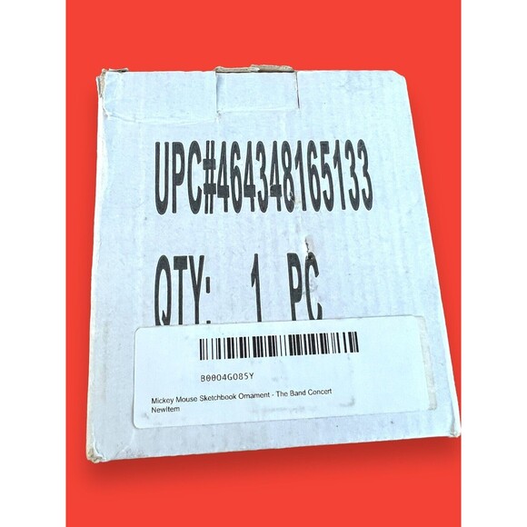 Disney 2014 Sketchbook Band Concert Conductor BANDLEADER Mickey Mouse Ornament - Picture 4 of 4